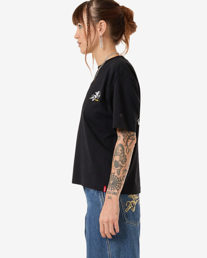 Cherub Regular Fit Tee - Standard Black