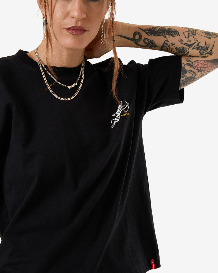 Cherub Regular Fit Tee - Standard Black