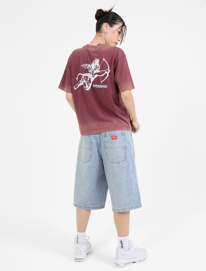 Cherub Regular Fit Tee - Vintage Wine