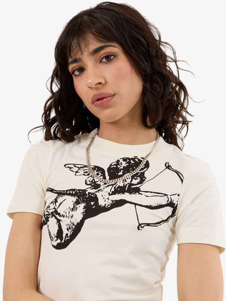 Cherub Slim Fit Tee - Bone