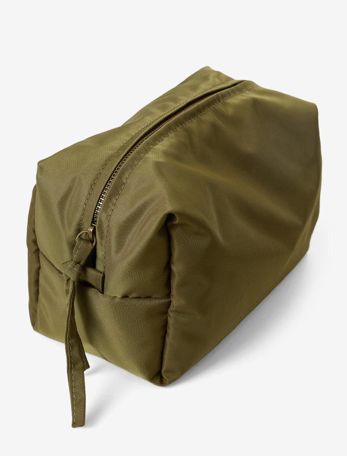 Cosima Nylon Wash Bag - Tarmac