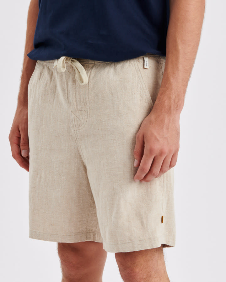 Cruiser Linen Short - Ecru