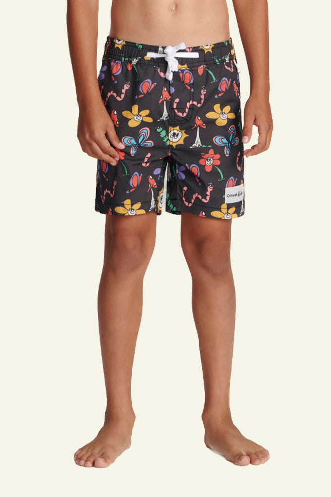 
            
                Load image into Gallery viewer, Criticals Kids Boardshort - Black
            
        