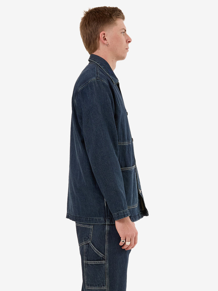 Denim Chore Jacket - Dirty Midnight