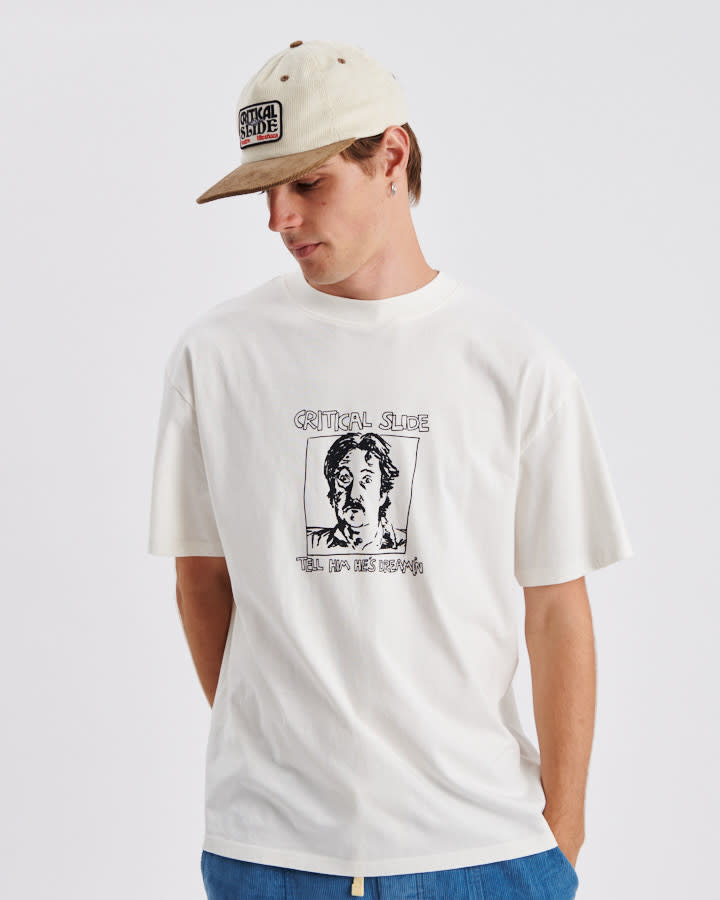 Dreamin Tee- Vintage White