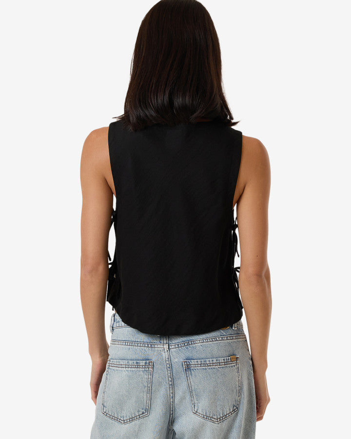 Ember Tie Top - Black