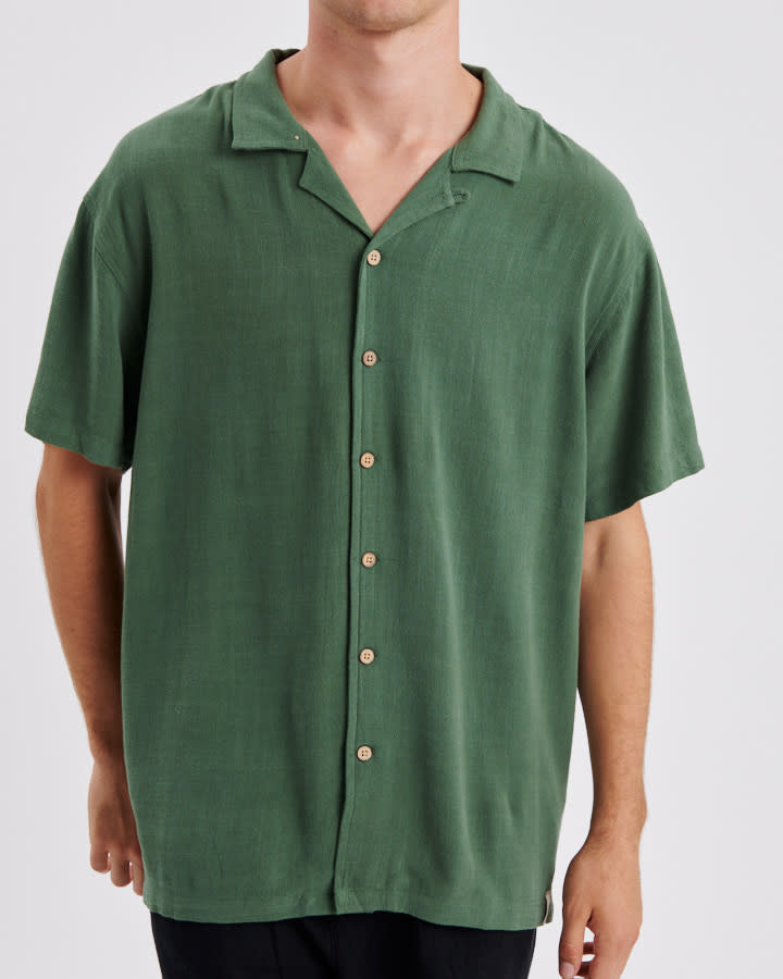 Ernie Resort Shirt - Moss