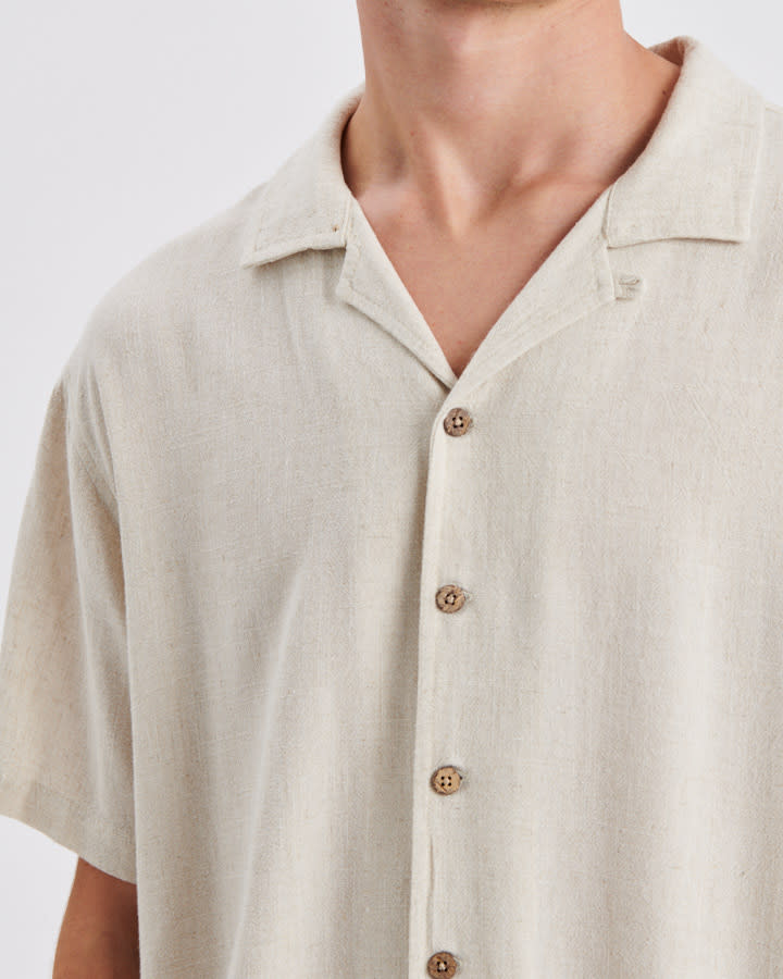 Ernie Resort Shirt - Oatmeal