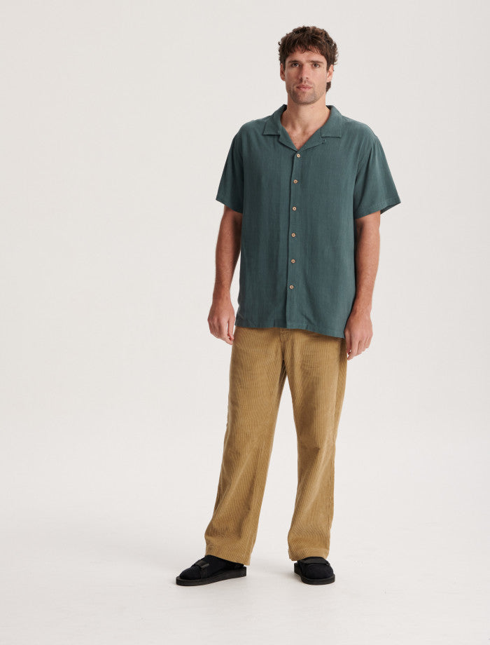 Ernie SS Resort Shirt - Green