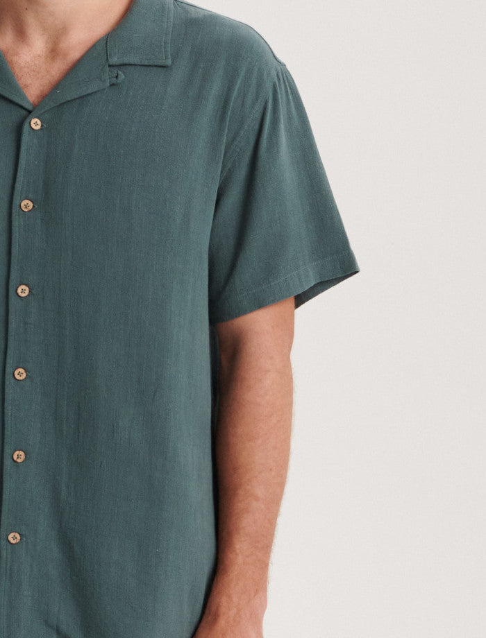 Ernie SS Resort Shirt - Green