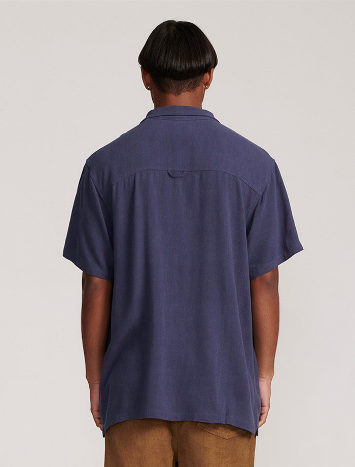 
            
                Load image into Gallery viewer, Ernie Resort Shirt- Navy
            
        