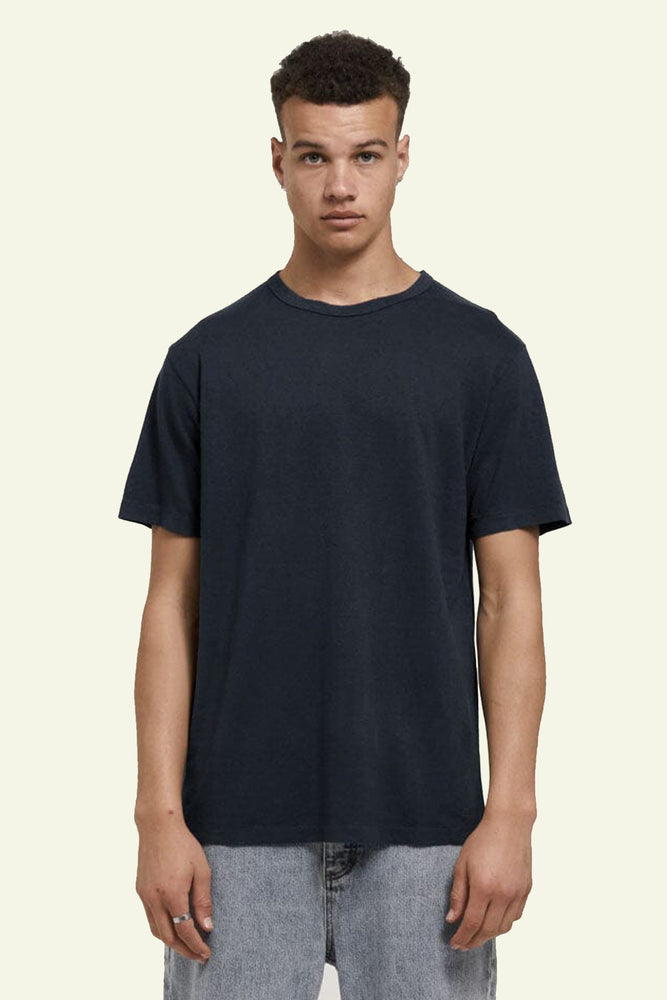
            
                Load image into Gallery viewer, Hemp Thrills Embro Merch Fit Tee- Petrol
            
        