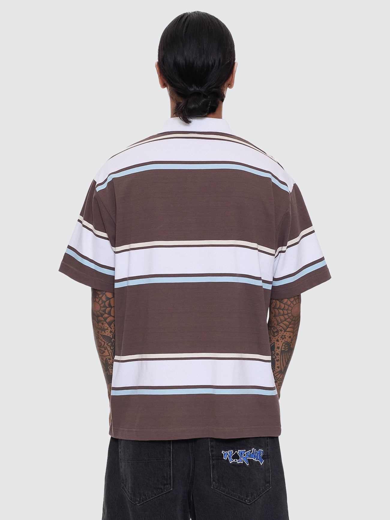 Funku S.S Golf Polo - Choc Brown – Crystal Cylinder