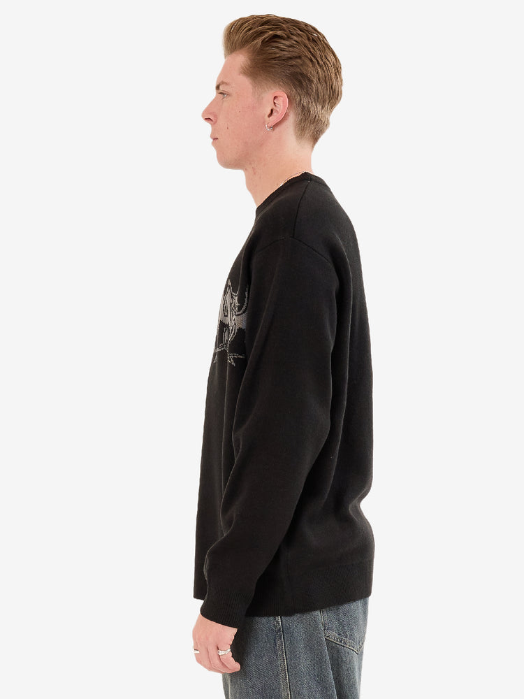 Gnasher Knit - Black
