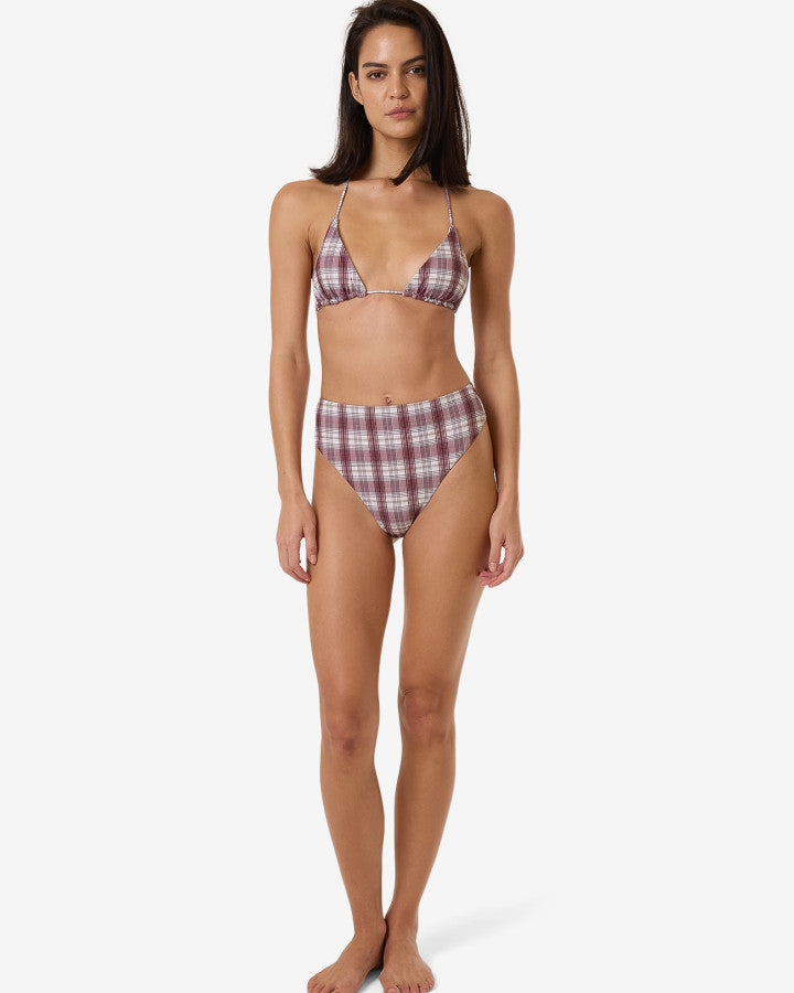 Good Turn 90S High Cut Bikini Bottom - Bracken