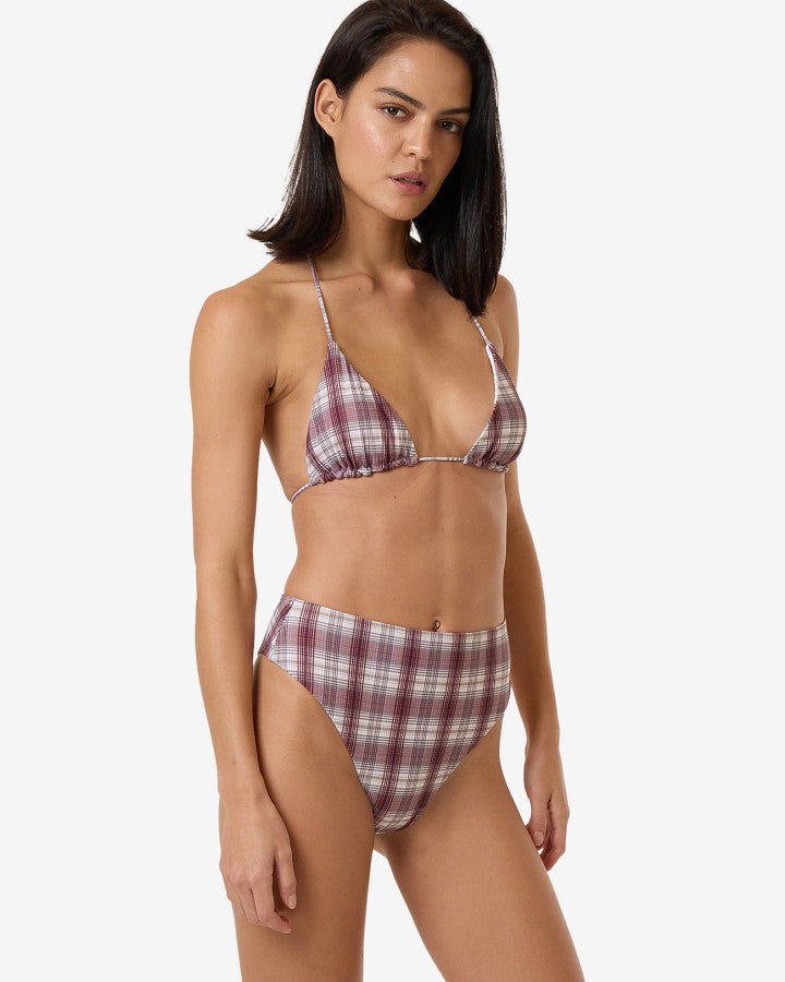 Good Turn 90S High Cut Bikini Bottom - Bracken