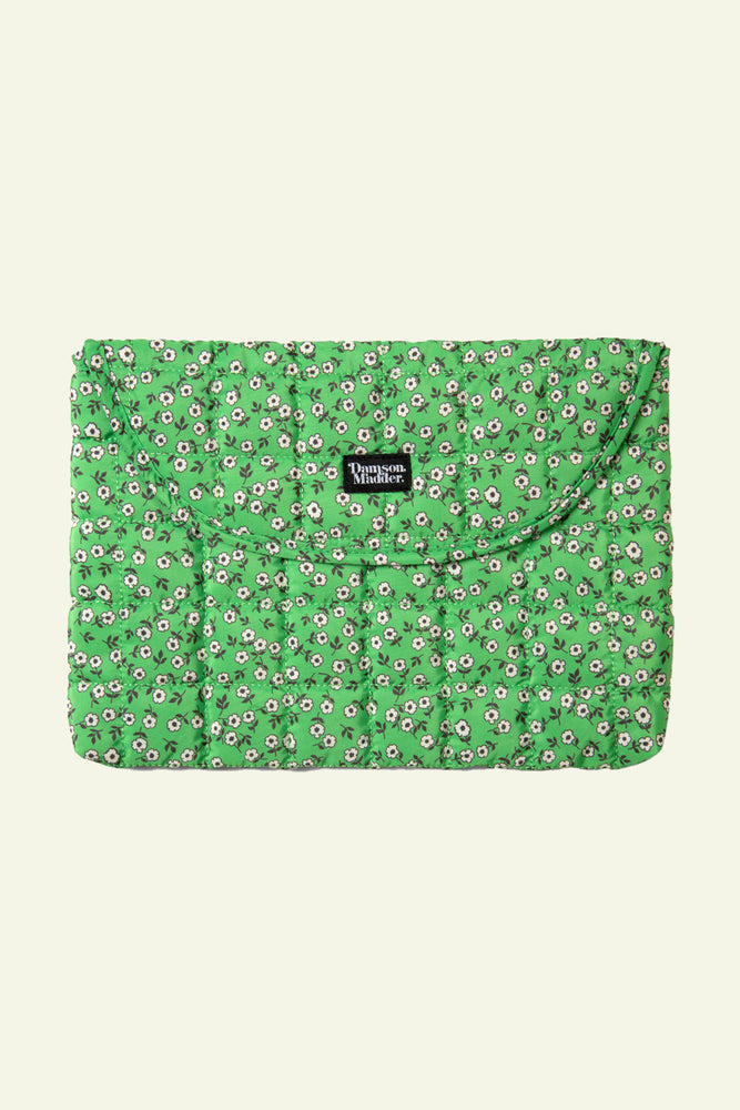 
            
                Load image into Gallery viewer, Lime Ditsy Laptop Case - Green
            
        