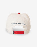 Hard As They Come 5 Panel Cap - Heritage White