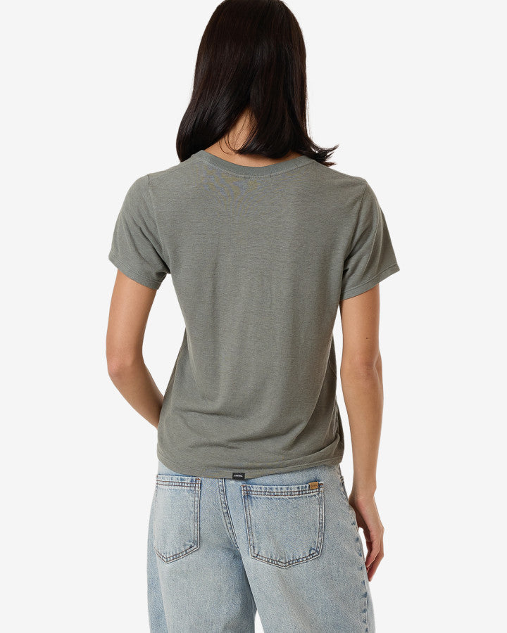 Hemp Everyday Tee - Green Smoke