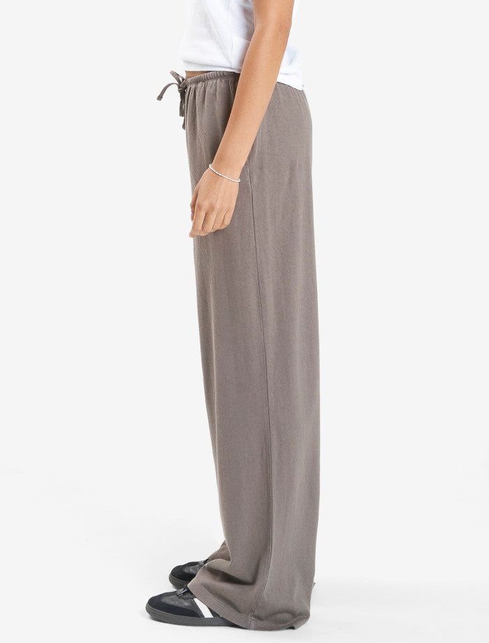 Hemp Relax Pant - Light Canteen