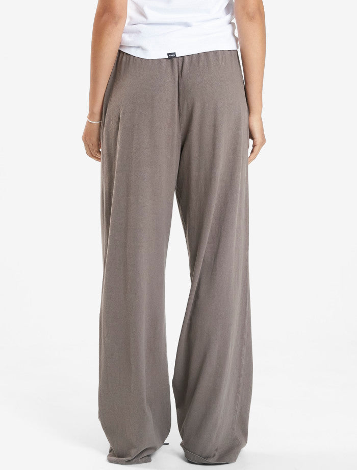 Hemp Relax Pant - Light Canteen