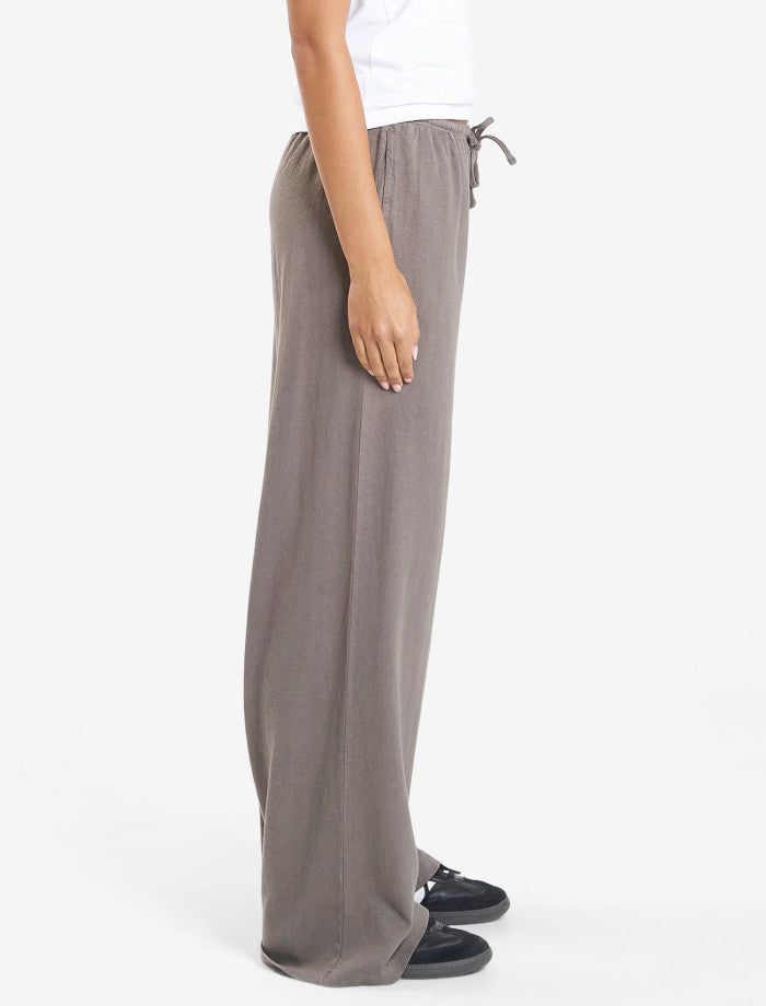 Hemp Relax Pant - Light Canteen