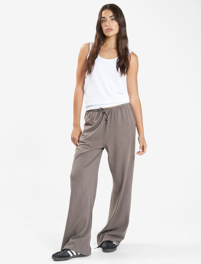 Hemp Relax Pant - Light Canteen