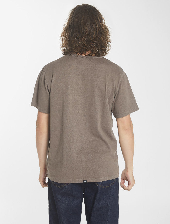 Hemp Thrills Embro Merch Fit Tee - Light Canteen