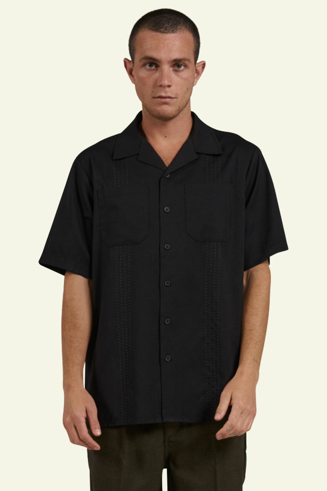 High Standards Bowling Shirt- Black