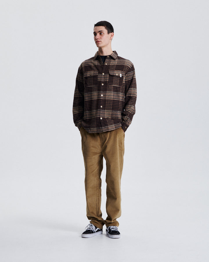 Huski Overshirt - Brown