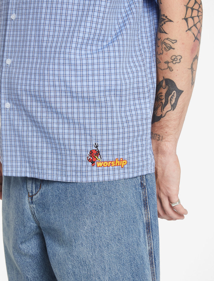 Inferno Short Sleeve Shirt - Blue