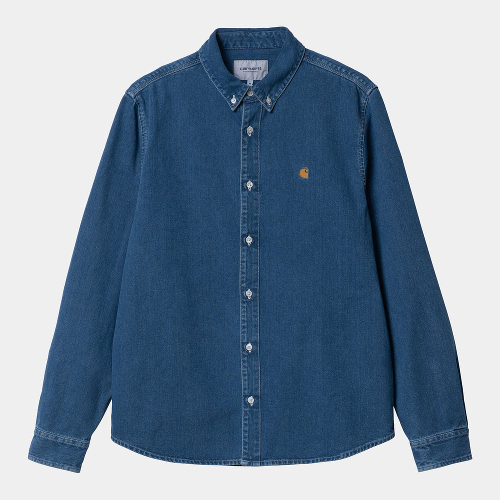 L/S Weldon Shirt - Blue