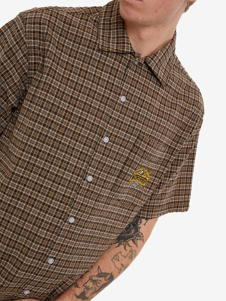 Lavish S.S Shirt - Brown