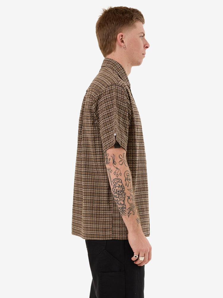 Lavish S.S Shirt - Brown