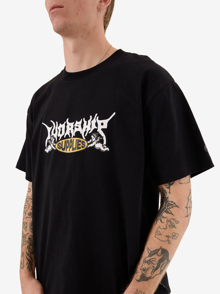 Messenger Tee - Black