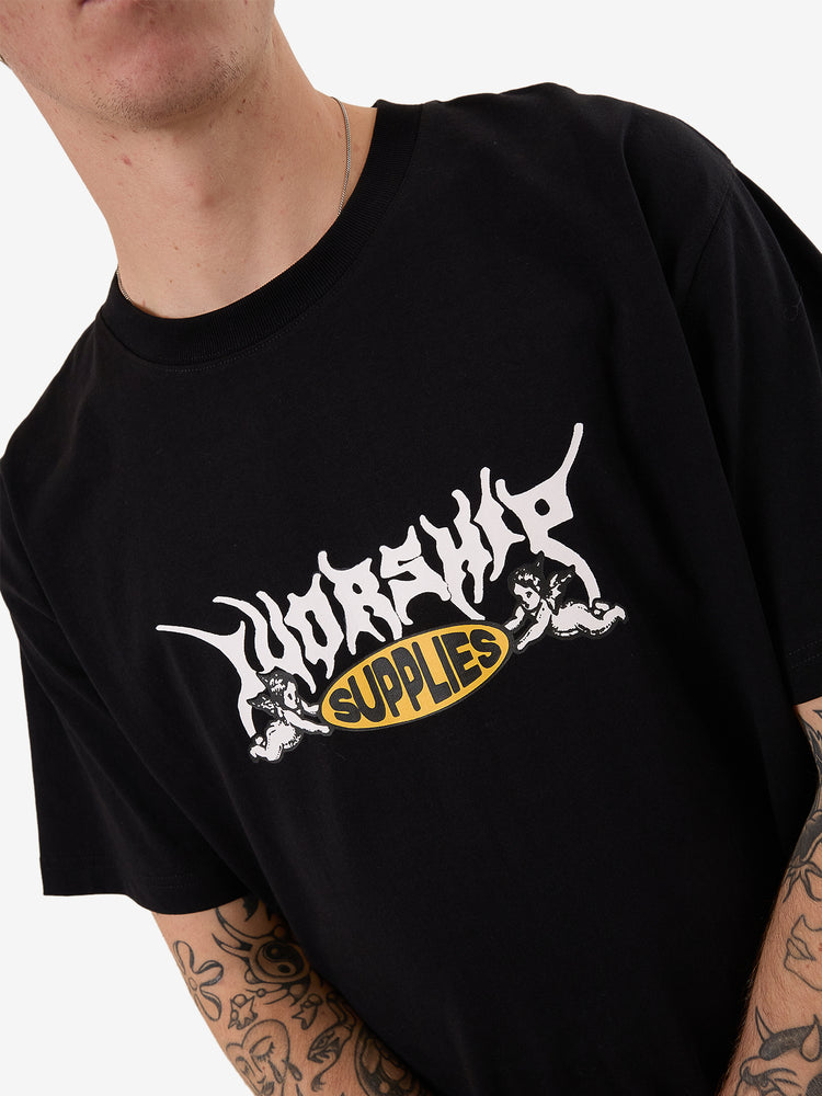 Messenger Tee - Black