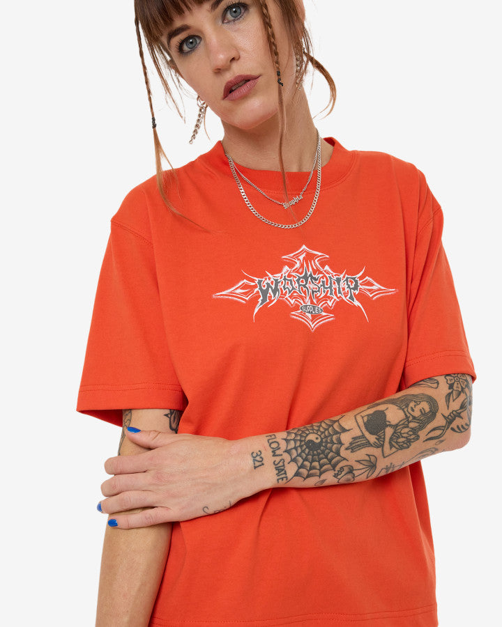 Metalx Regular Fit Tee - Cherry Tomato