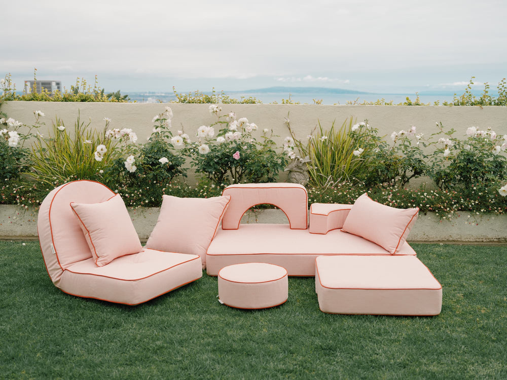 Modular Pillow Stack - Riviera Pink