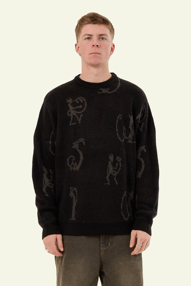 Movement Brushed Knit - Black