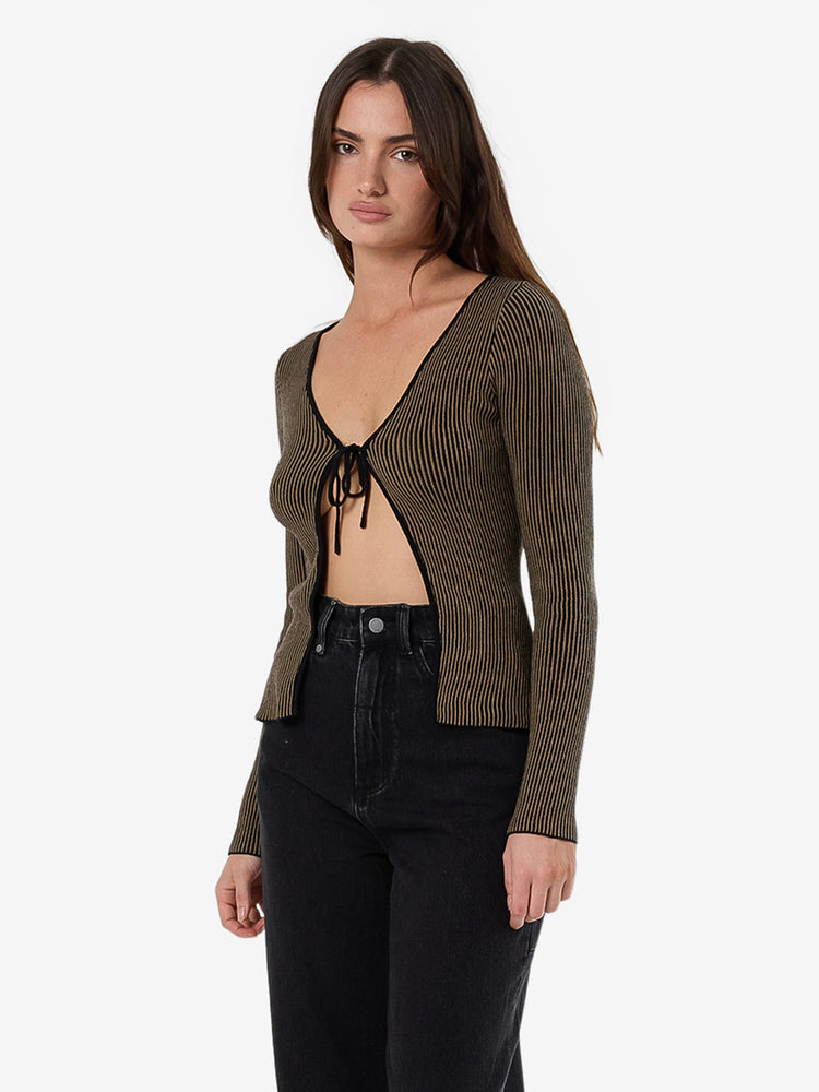 Natural Causes Reversible Knit Top - Clove
