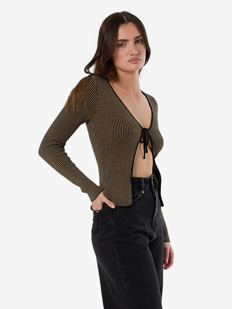 Natural Causes Reversible Knit Top - Clove