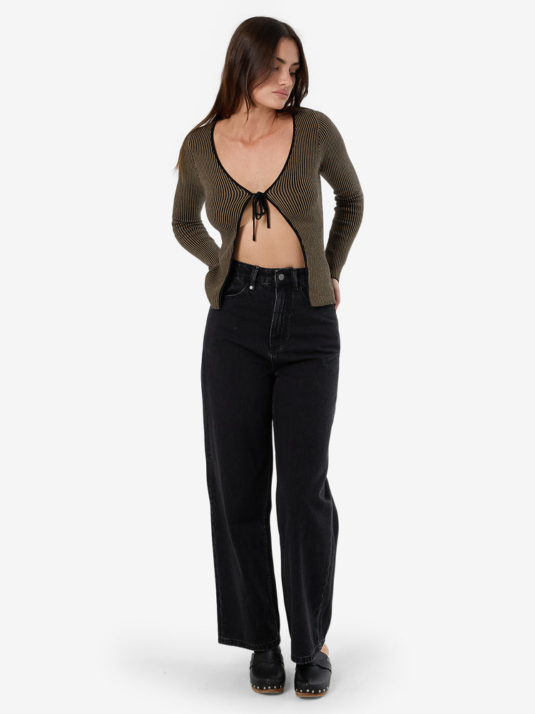 Natural Causes Reversible Knit Top - Clove