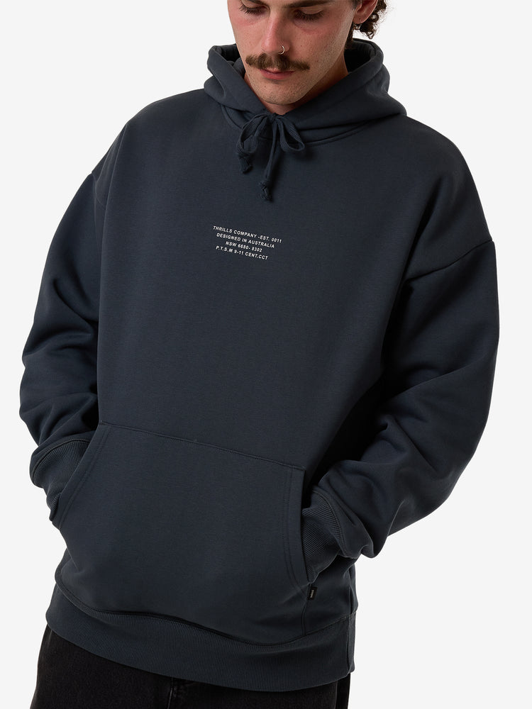 New Issue Slouch Pull On Hood - Petrol