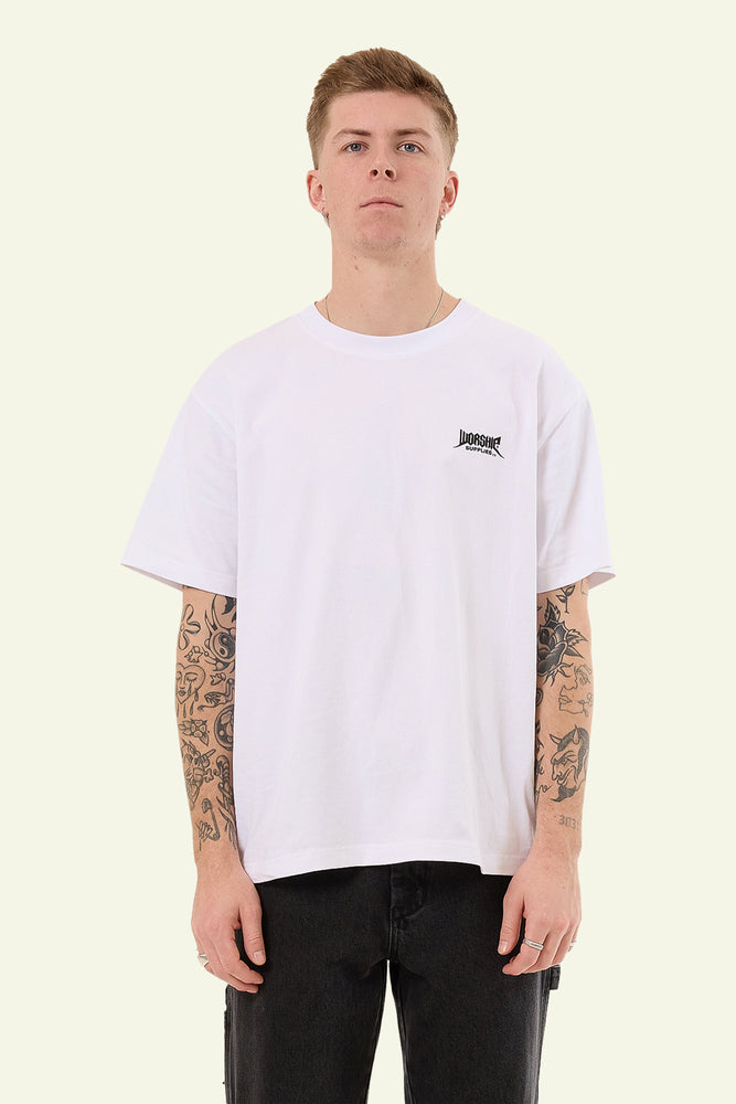 Nucore Spike Tee - White