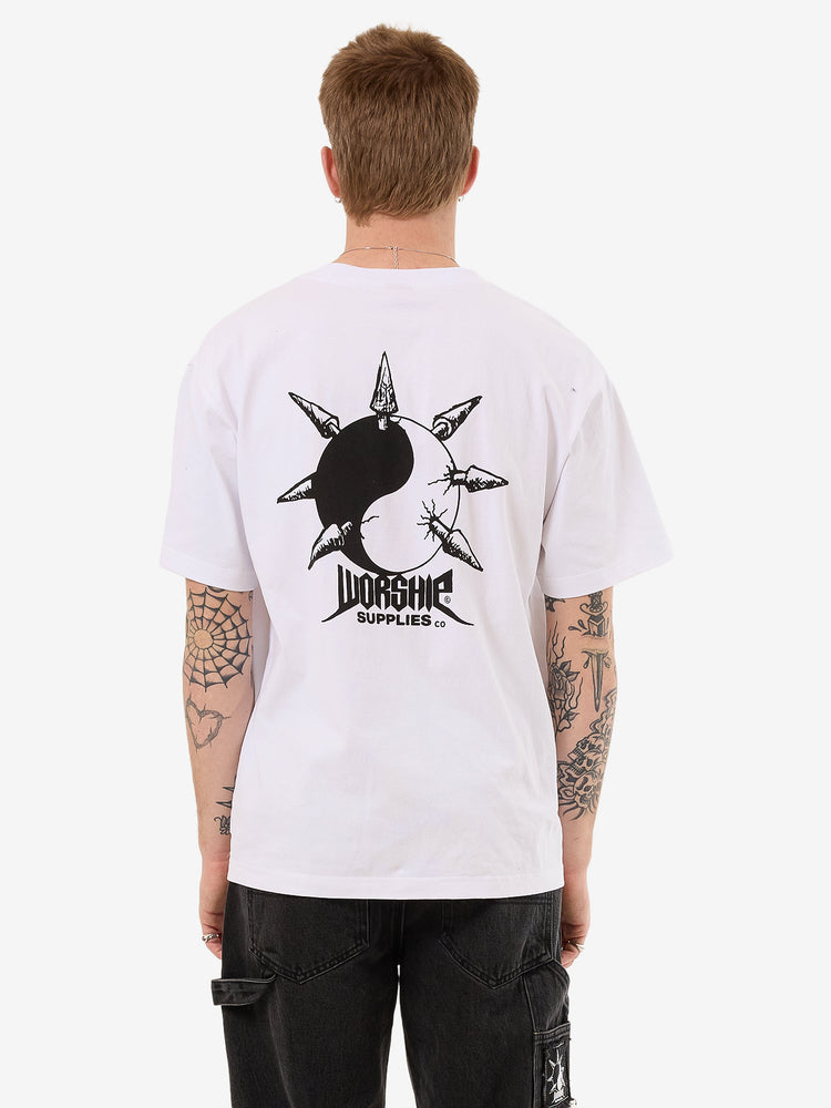 Nucore Spike Tee - White