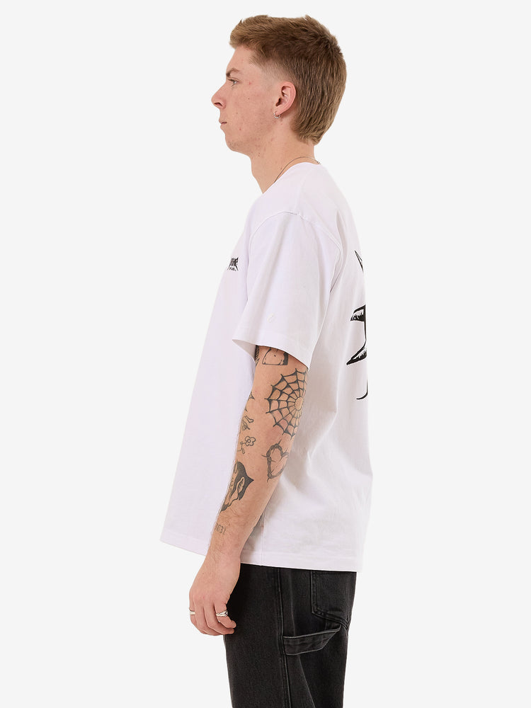 Nucore Spike Tee - White