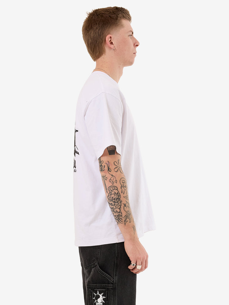 Nucore Spike Tee - White