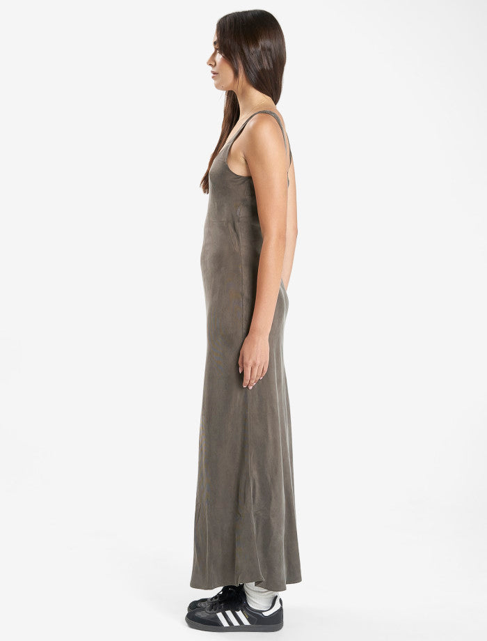 Phoenix Slip Dress - Canteen