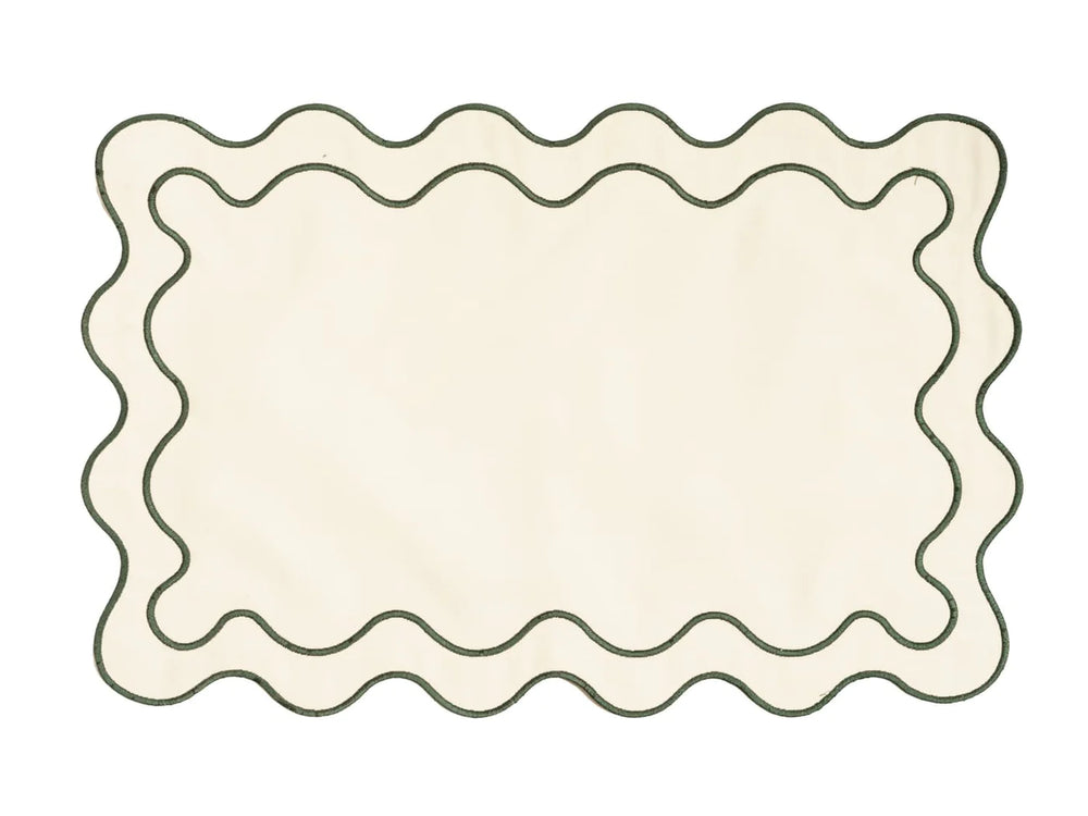 Placemat (set of 4) - Riviera Green