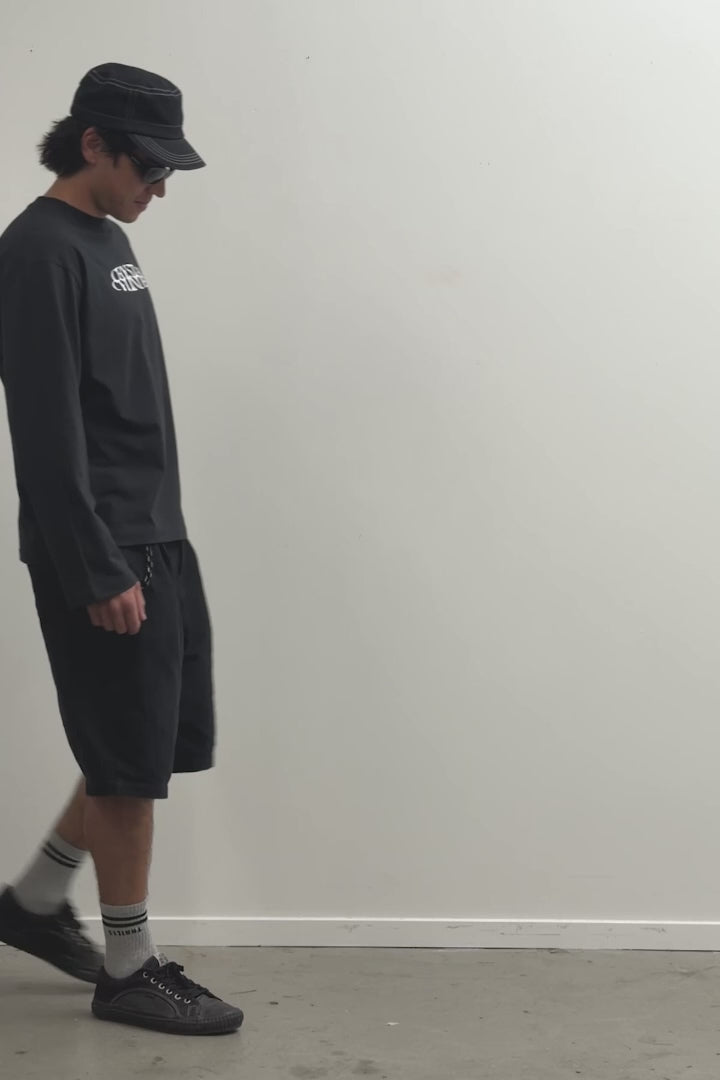 Mens Soft Core 3.0 LS Tee - Washed Black